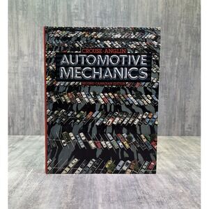 Automotive Mechanics Crouse And Anglin Swcond Canadian Edition Rare Hardcover